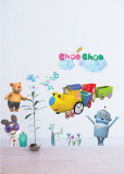 2B_1_Korea Animation Choo Choo Train Vinyl Decal Sticker Kid